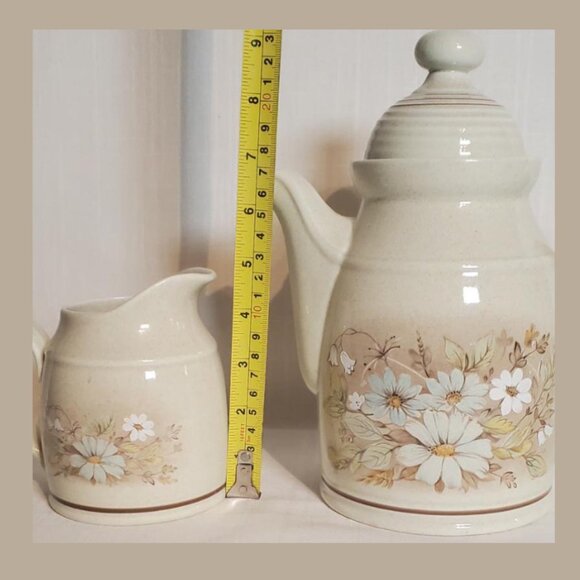 Vintage Royal Doulton Lambeth Ware Tea or Coffee Set 1970s Stoneware - Picture 5 of 7